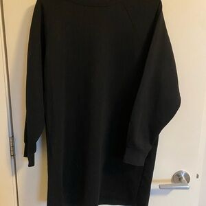 Black Hoodie Dress